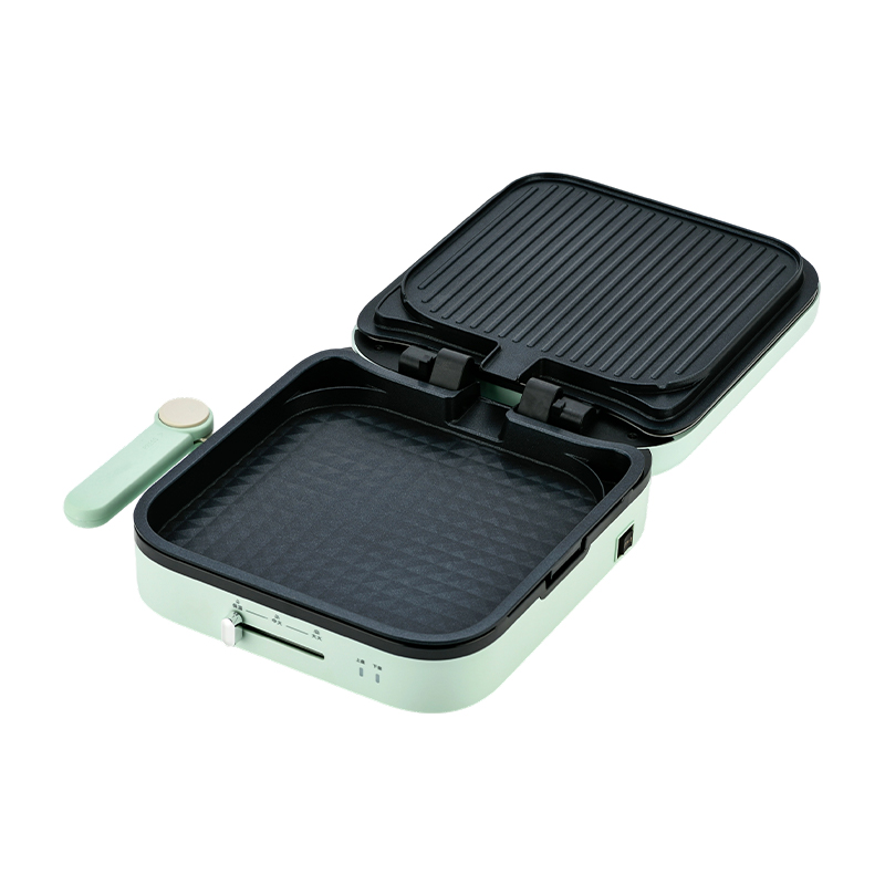 BJX-S022 28x28cm 180° Kontrola temperatury otwierania i zamykania Zdejmowana płyta Duży grill